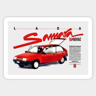 LADA SAMARA - Spanish Advert Sticker